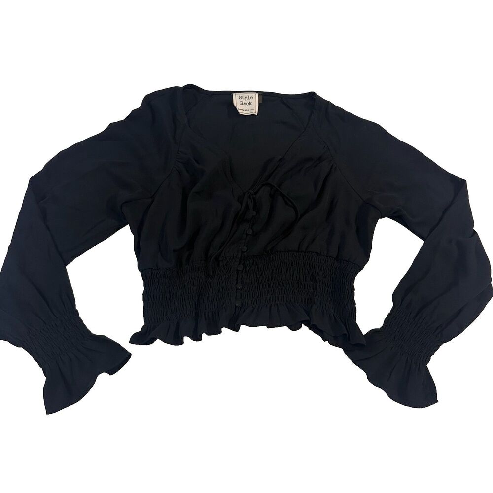 Style Rack Cropped Blouse